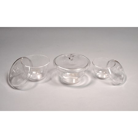 United Scientific Crucibles, Glass, 25Ml (Lid Only) CGQ025-L